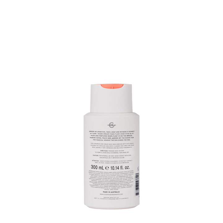 Sunsets In Capri Body Wash 300ml - Chillis & More NZ