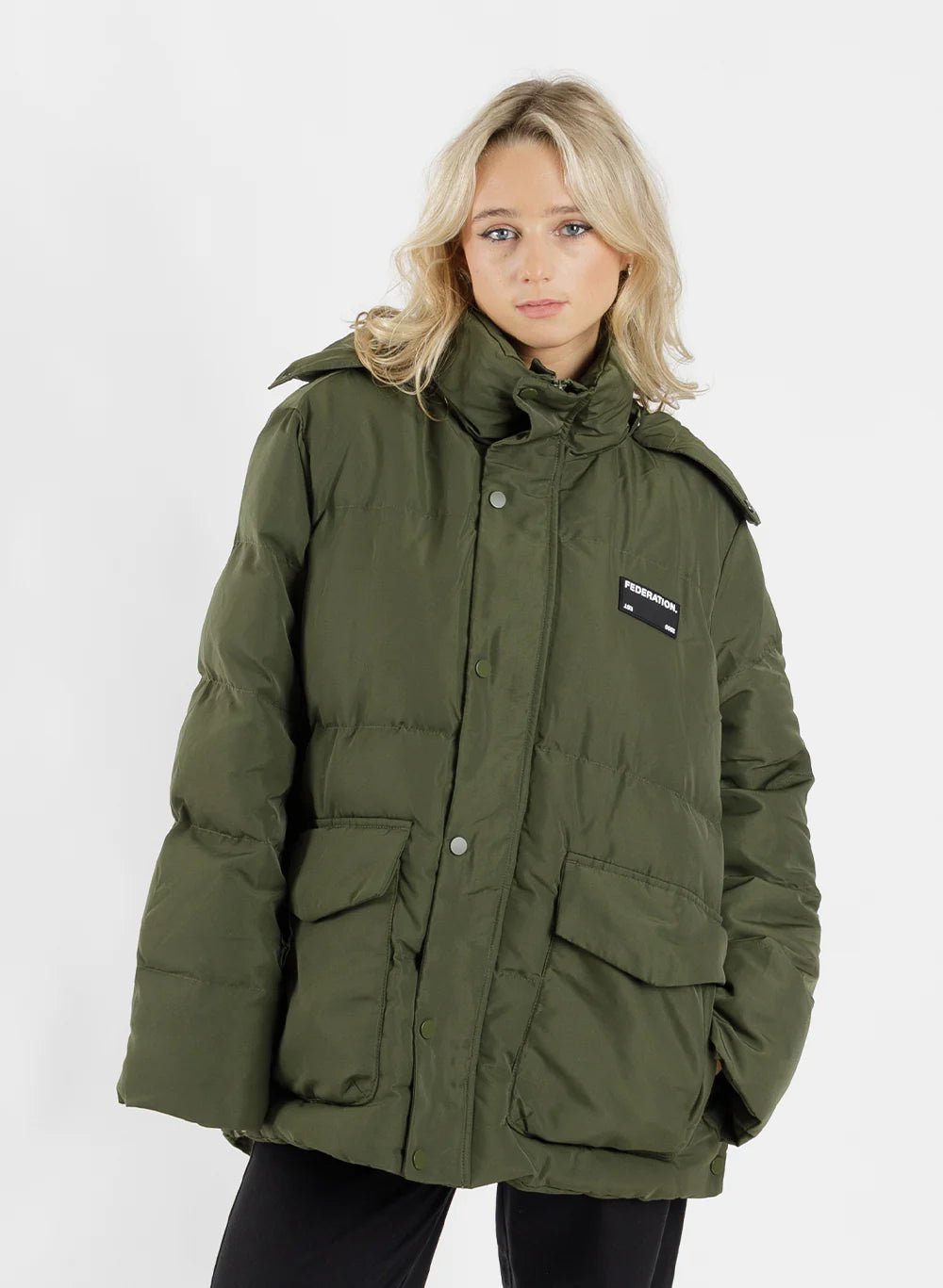 Surround Jacket - Military - Chillis & More NZ