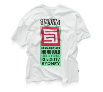 Tall Billboard SS Tee - White - Chillis & More NZ