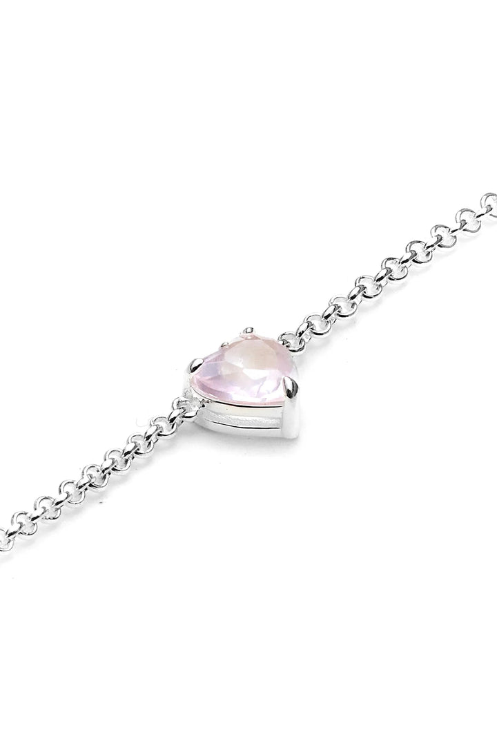 Talon Necklace - Rose Quartz - Chillis & More NZ