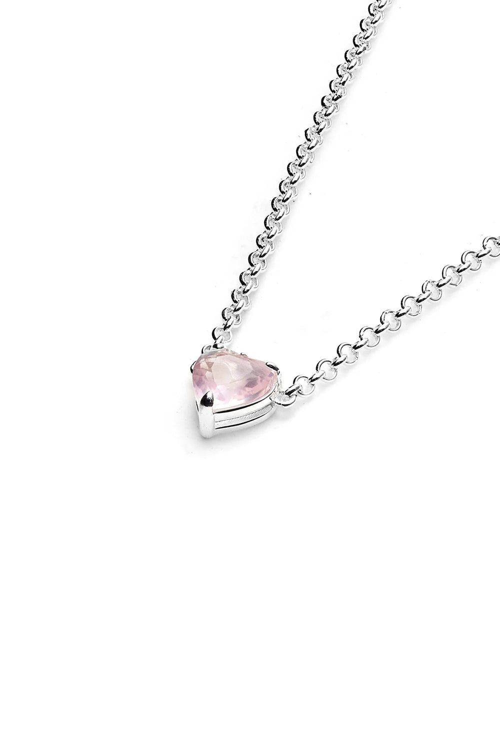 Talon Necklace - Rose Quartz - Chillis & More NZ