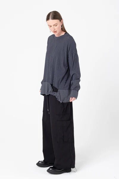 Tangle Sweater - Ink Pinstripe - Chillis & More NZ