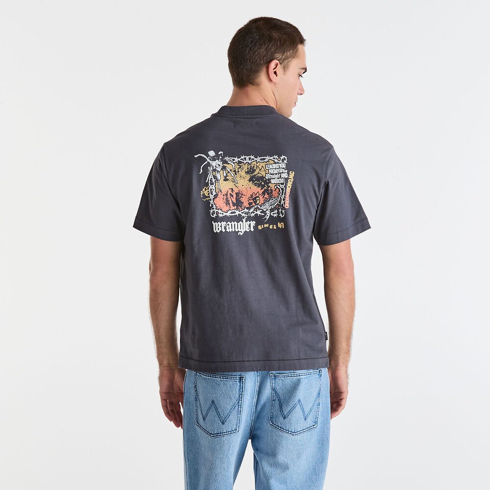 Tarantula Carmy Tee - Washed Navy - Chillis & More NZ