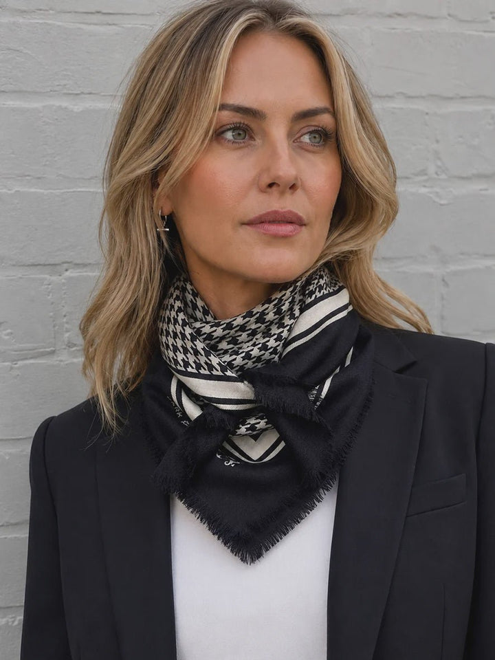 The Hunter Petite Wool Silk Scarf - Chillis & More NZ
