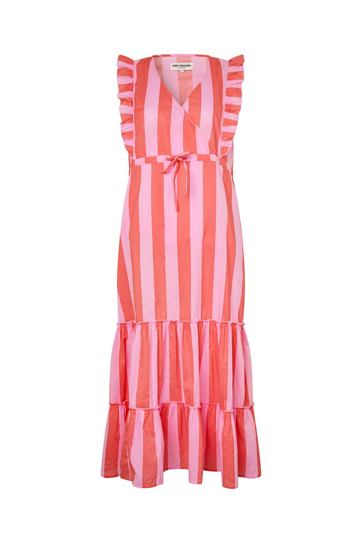 The SamoLL Midi Dress in Light Pink - Chillis & More NZ