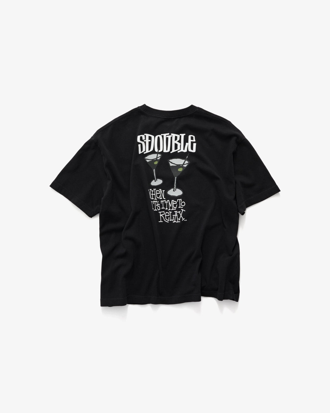 Time To Relax HW T-Shirt - Overdye Black - Chillis & More NZ