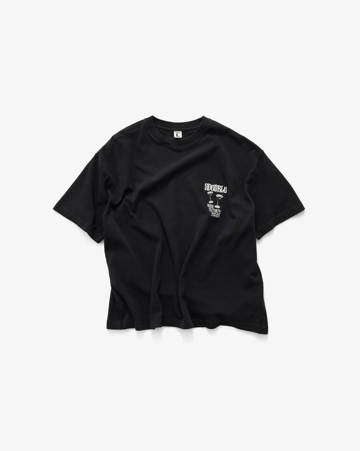 Time To Relax HW T-Shirt - Overdye Black - Chillis & More NZ