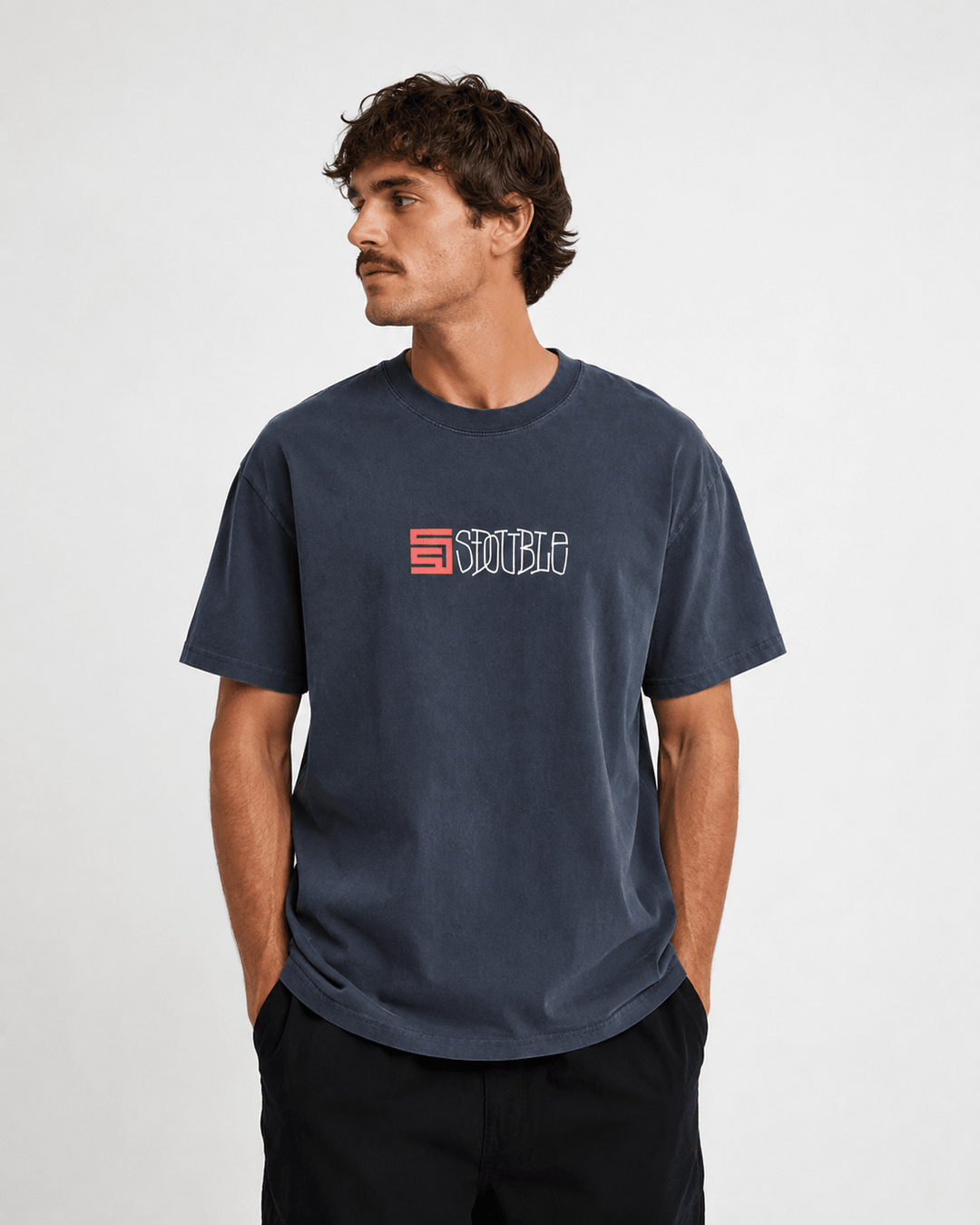 Timeless T-Shirt - Overdye Navy - Chillis & More NZ