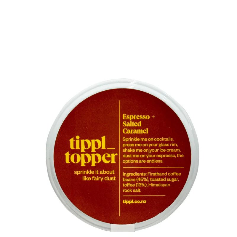 Tippl Espresso & Salted Caramel Topper 90g - Chillis & More NZ