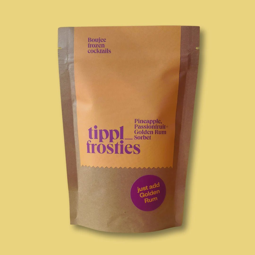 Tippl Frosties - Pineapple, Passionfruit & Golden Rum Sorbet - Chillis & More NZ