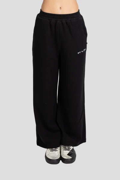 Tokyo Trackie Not Paris - Black - Chillis & More NZ
