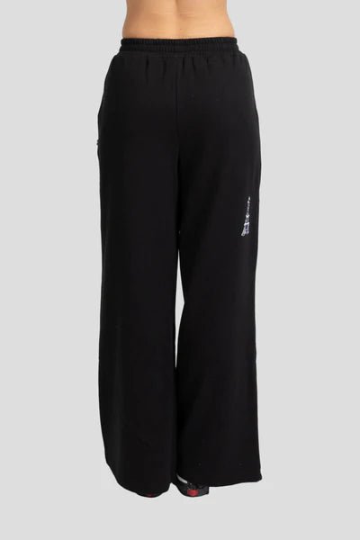 Tokyo Trackie Not Paris - Black - Chillis & More NZ