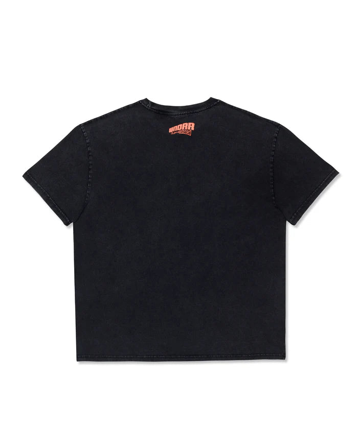 Torque Box Fit Tee - Washed Black - Chillis & More NZ