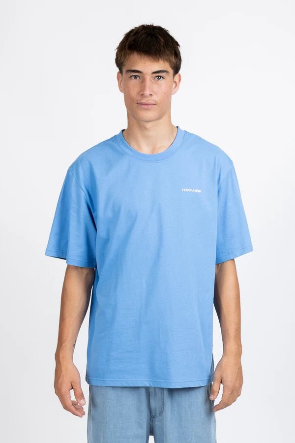 Tour Tee - Logo - Harbour - Chillis & More NZ