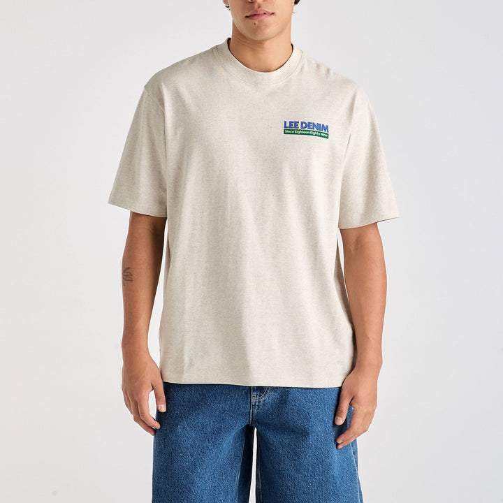 Trade Baggy Tee - Grey Marle - Chillis & More NZ