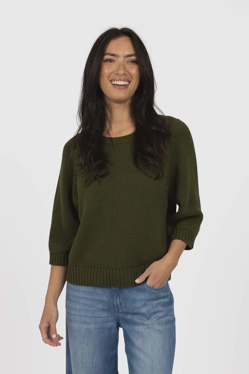 Transit Jumper - Olive - Chillis & More NZ