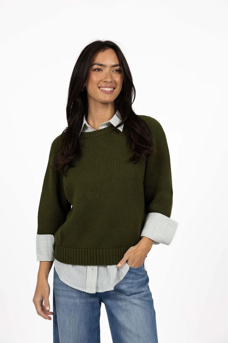 Transit Jumper - Olive - Chillis & More NZ