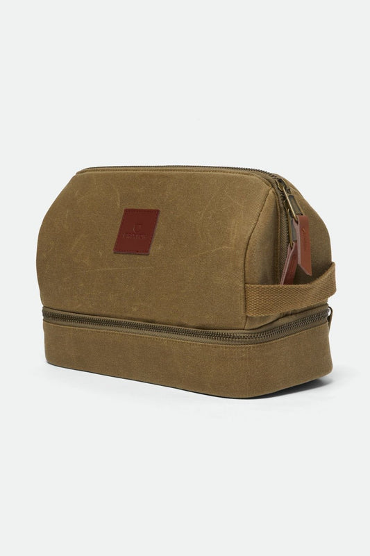 Traveler Dopp Kit - Olive Brown - Chillis & More NZ