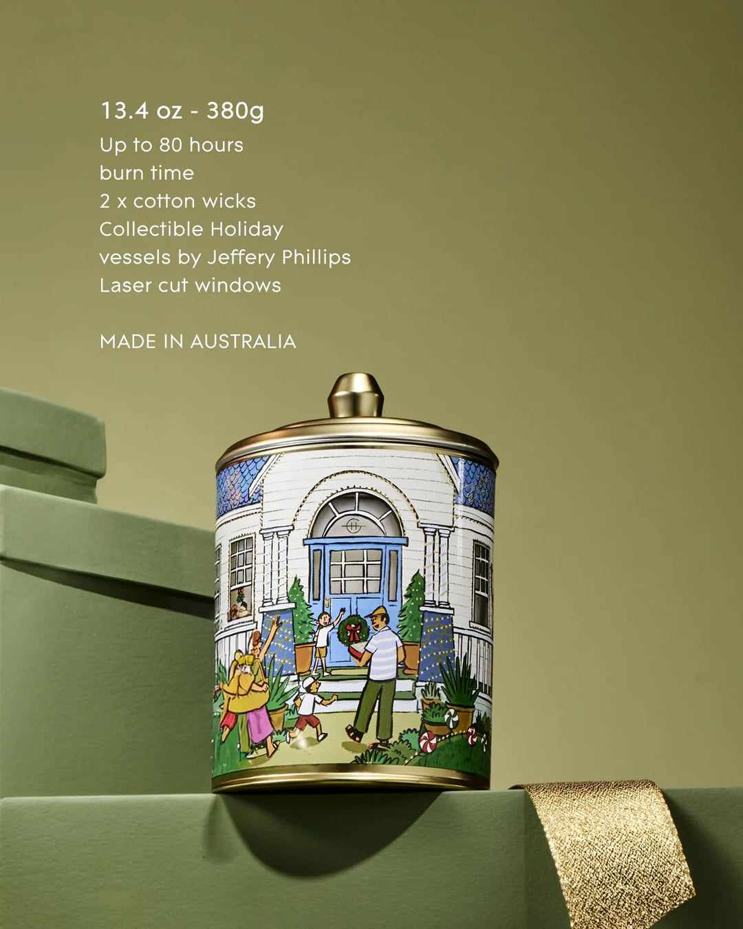 Under The Mistletoe 380g Candle X26 - Chillis & More NZ