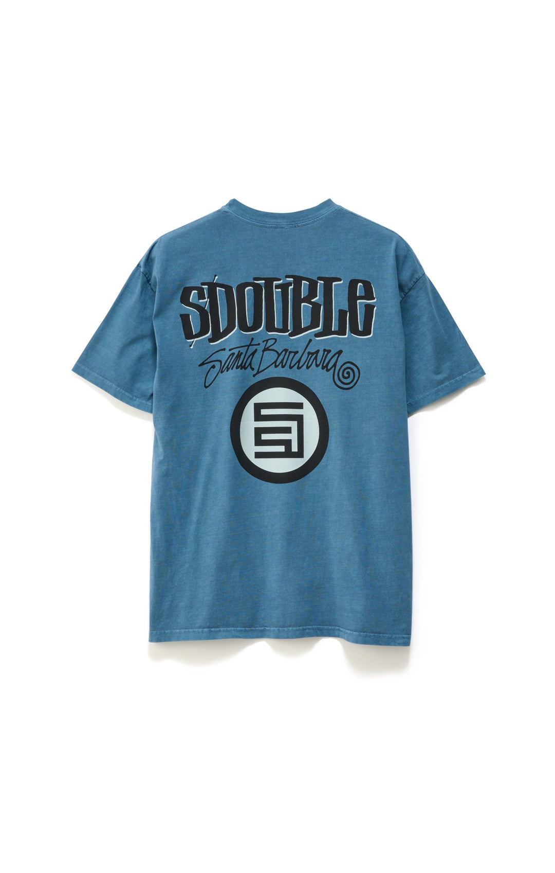 Combo Platter Tee - Wash Marine Blue