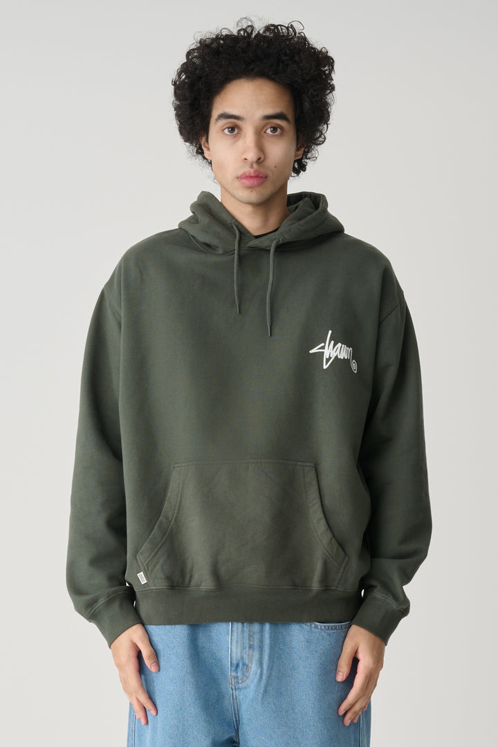 Shawn Script Hood - Washed Forest