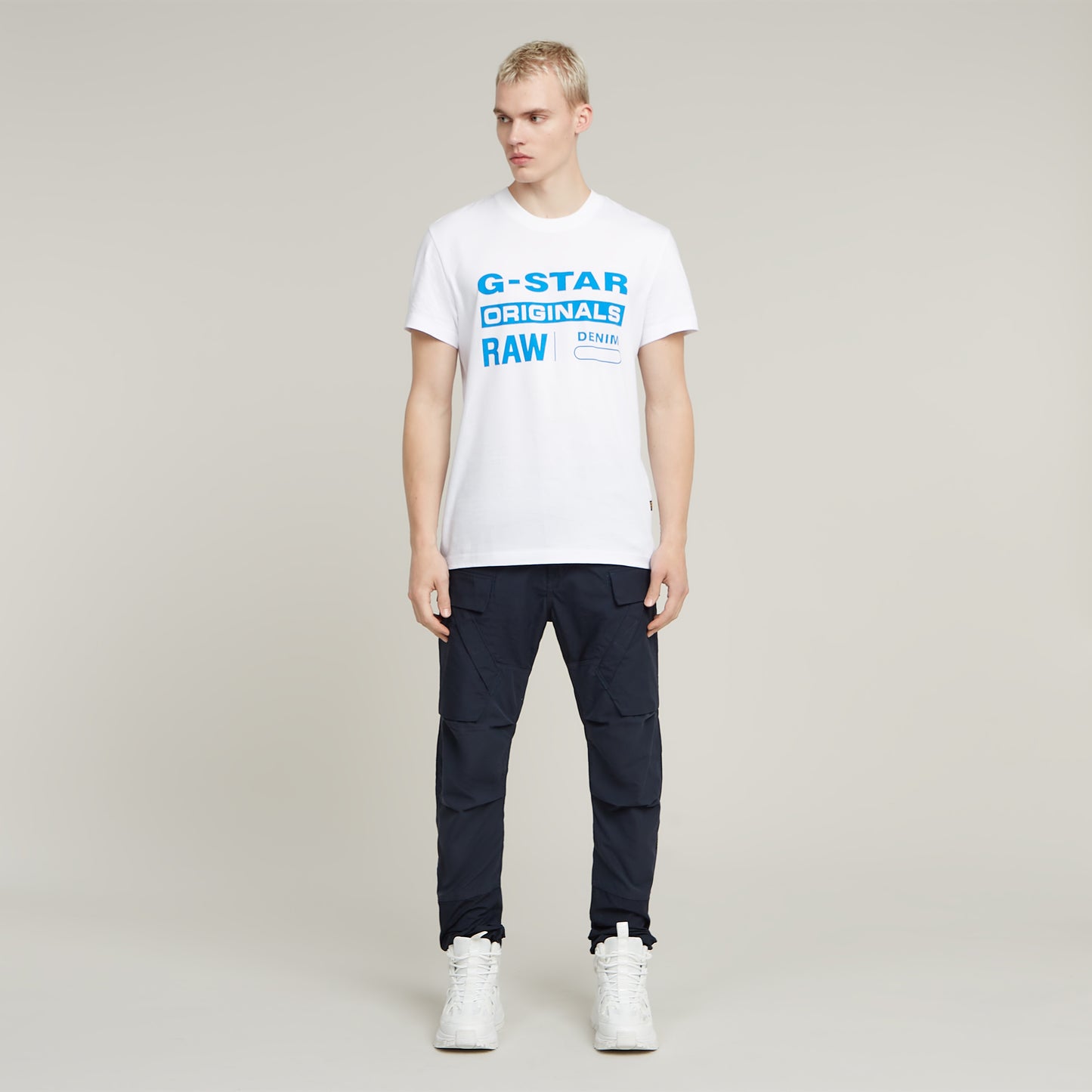 Originals R Tee - White