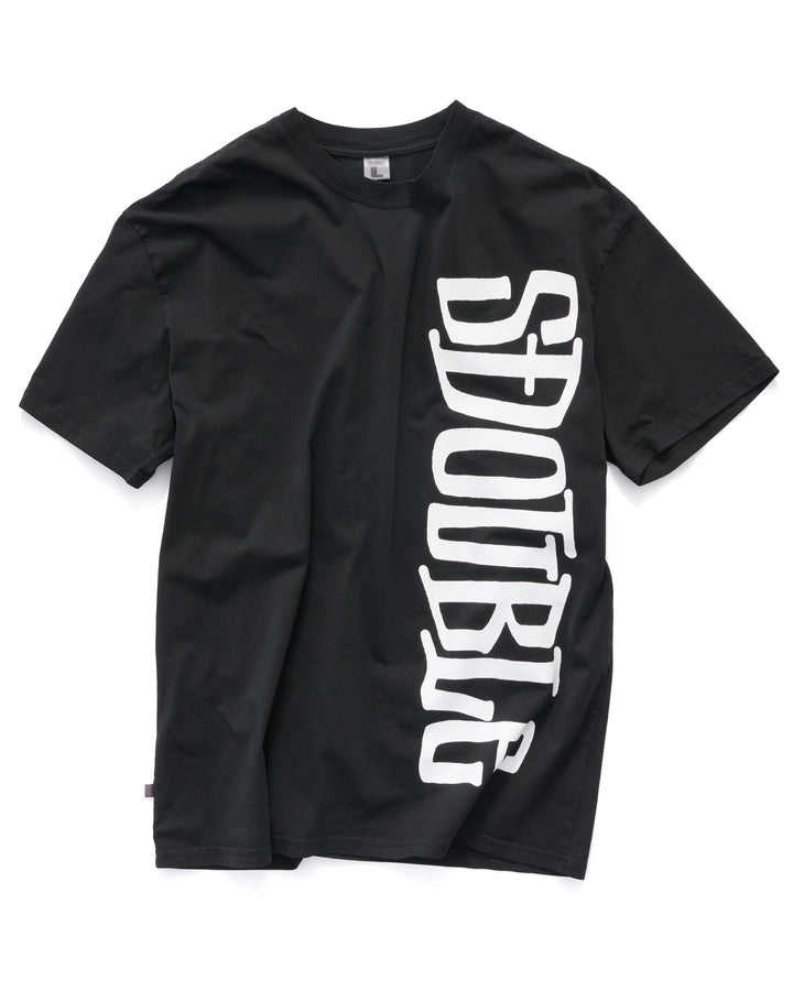 Big Block T-Shirt in Overdye Black