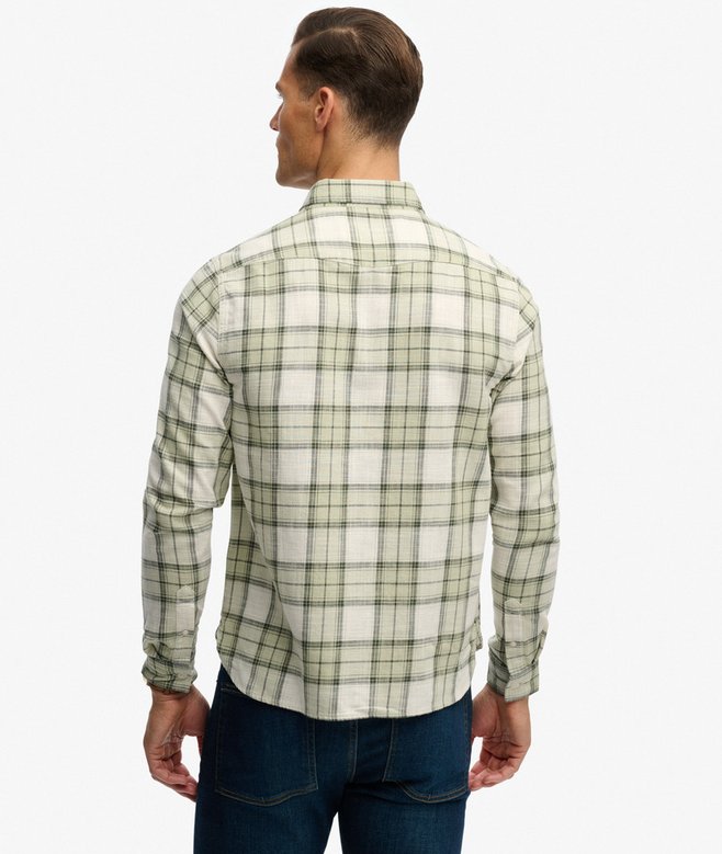 Merchant Lite Check Shirt - Cedar Check Sage