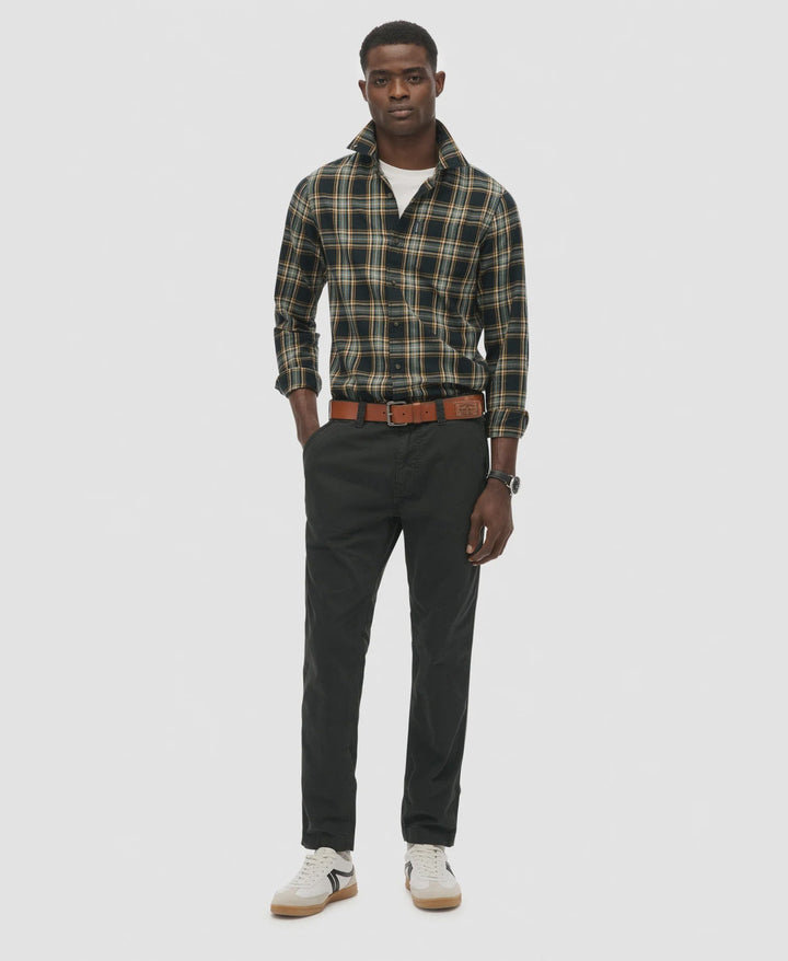 Utility Chino - Washed Black - Chillis & More NZ