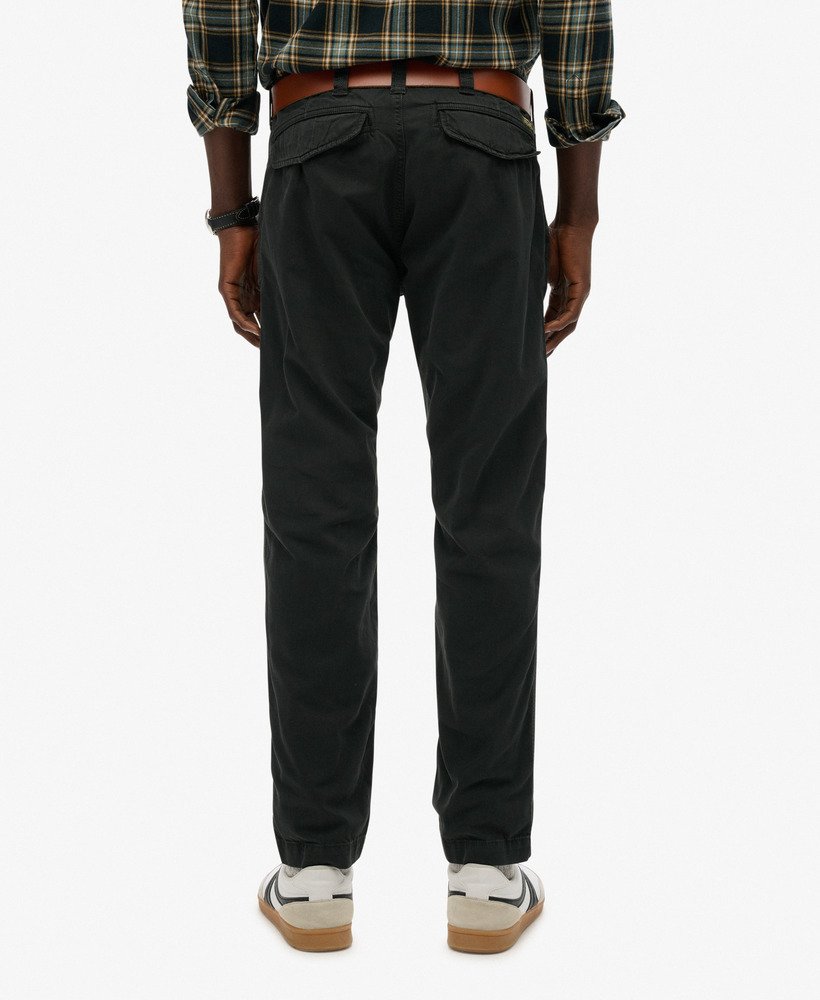 Utility Chino - Washed Black - Chillis & More NZ