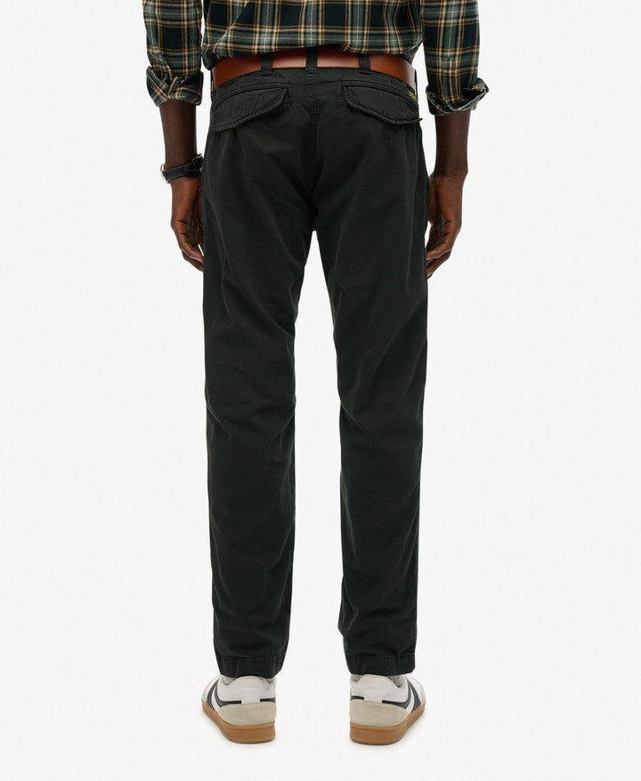 Utility Chino - Washed Black - Chillis & More NZ