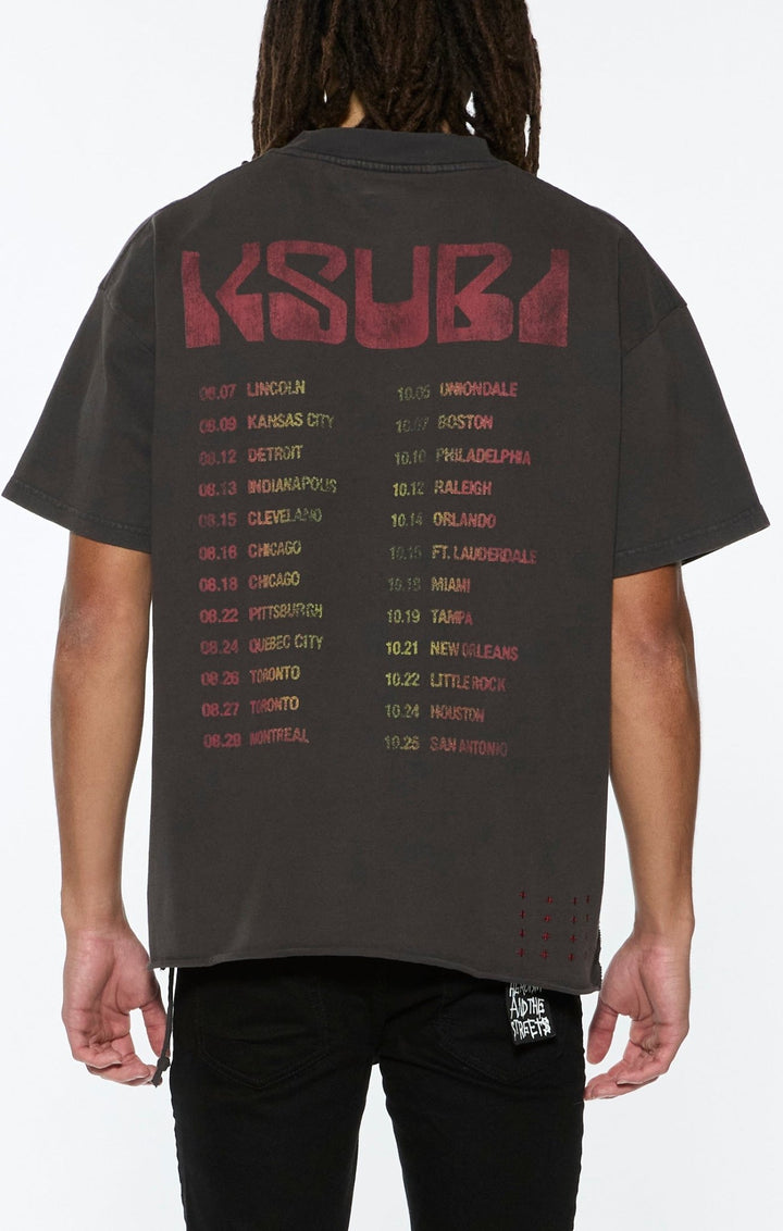 Venom Ekcess SS Tee - Faded Black - Chillis & More NZ