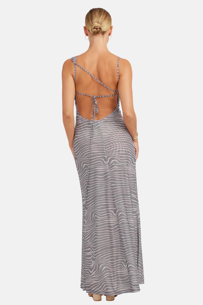 Vera Maxi Dresss - Retro Zebra - Chillis & More NZ