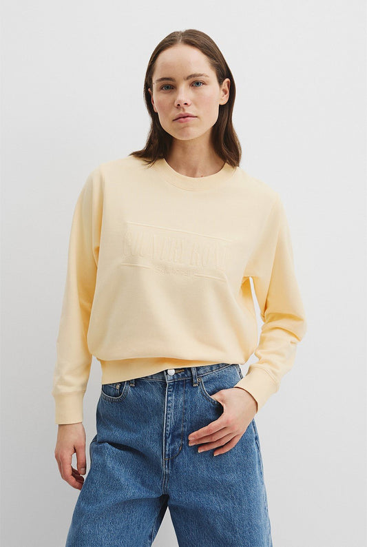 Verified Australian Cotton Heritage Sweat - Buttermilk - Chillis & More NZ