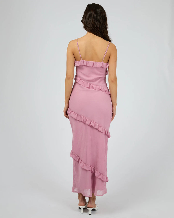 Veronica Maxi Dress - Pink - Chillis & More NZ