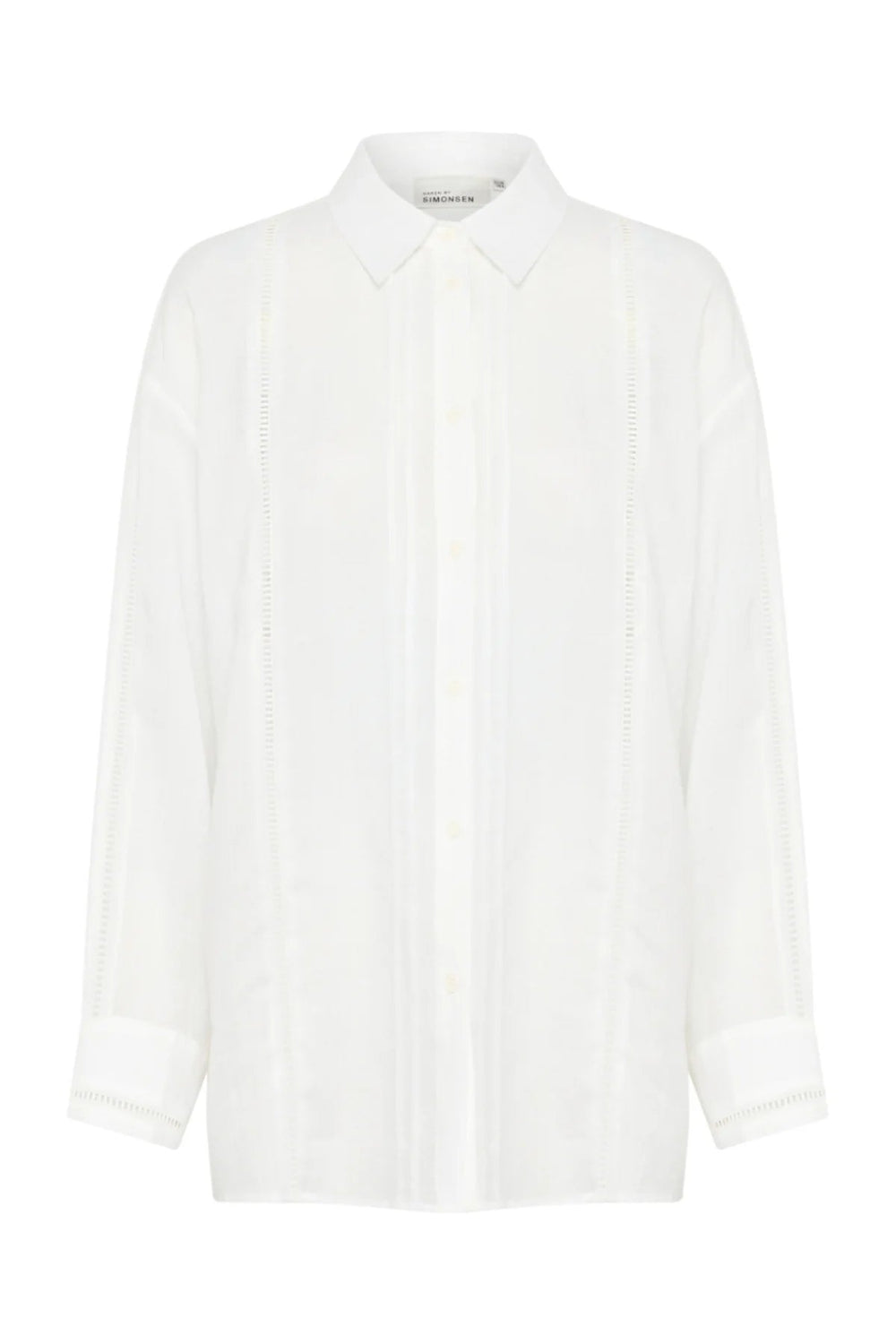 Vilde Shirt - Bright White - Chillis & More NZ