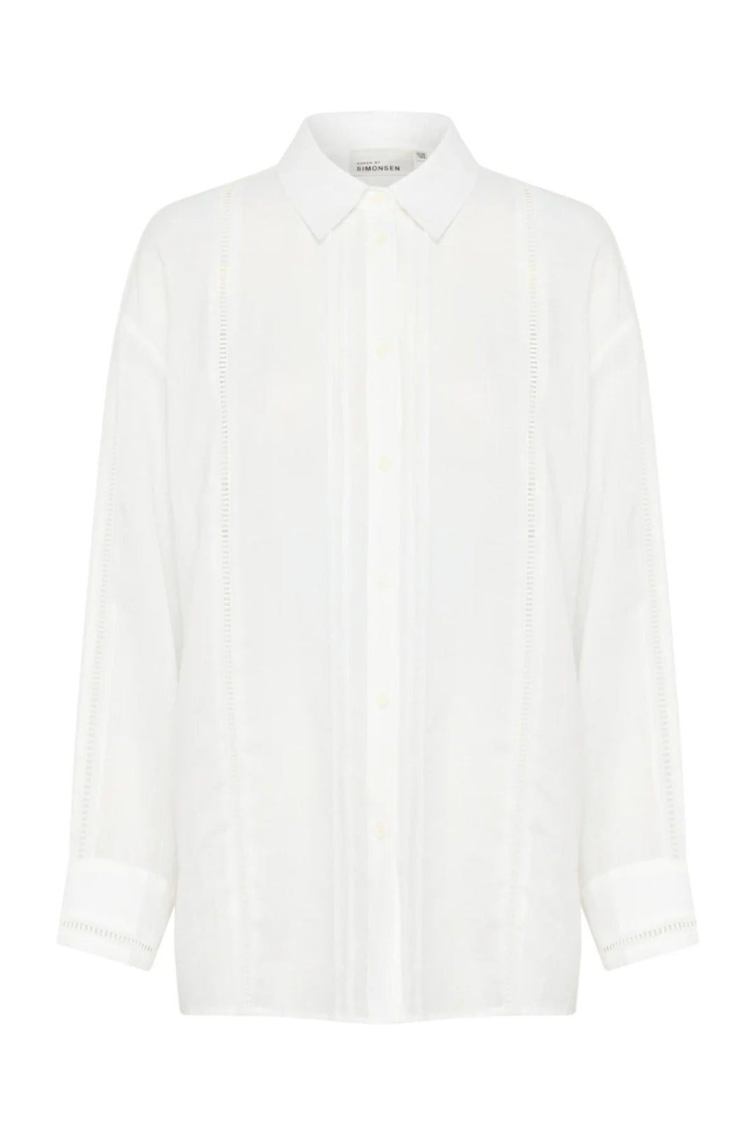 Vilde Shirt - Bright White - Chillis & More NZ
