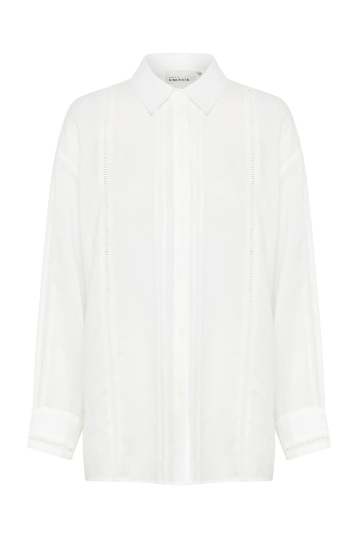 Vilde Shirt - Bright White - Chillis & More NZ