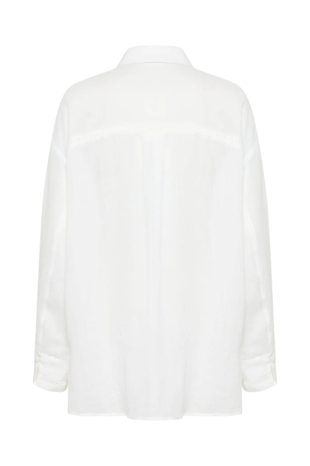 Vilde Shirt - Bright White - Chillis & More NZ