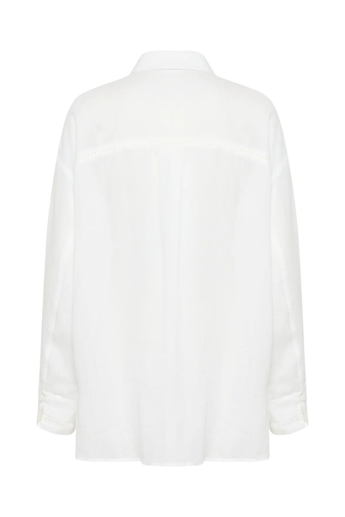 Vilde Shirt - Bright White - Chillis & More NZ