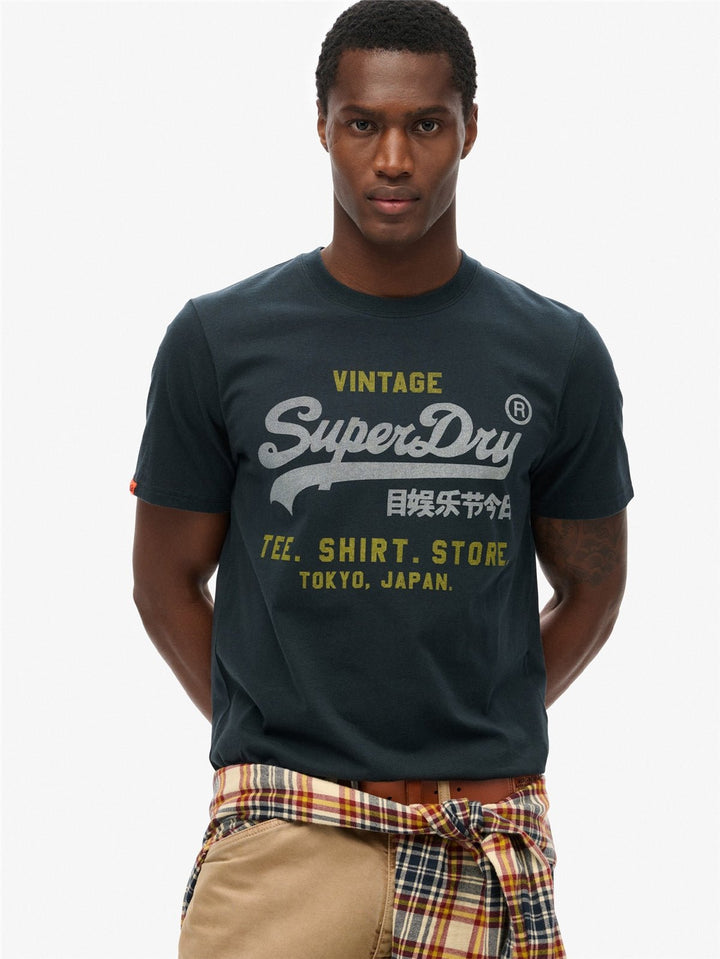 VL Heritage Relaxed Tee - Eclipse Navy - Chillis & More NZ