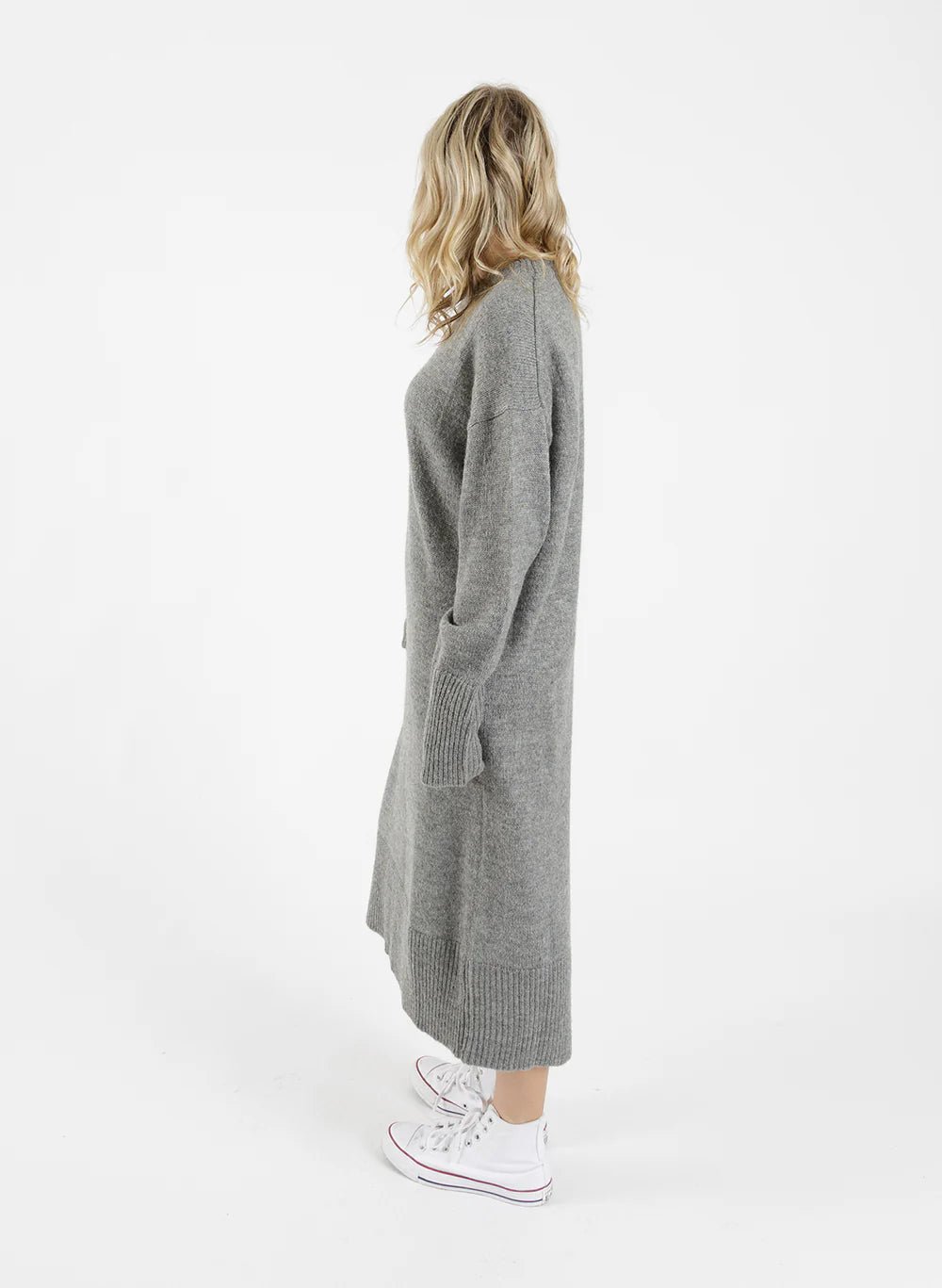 Warmest Dress - Dark Grey - Chillis & More NZ