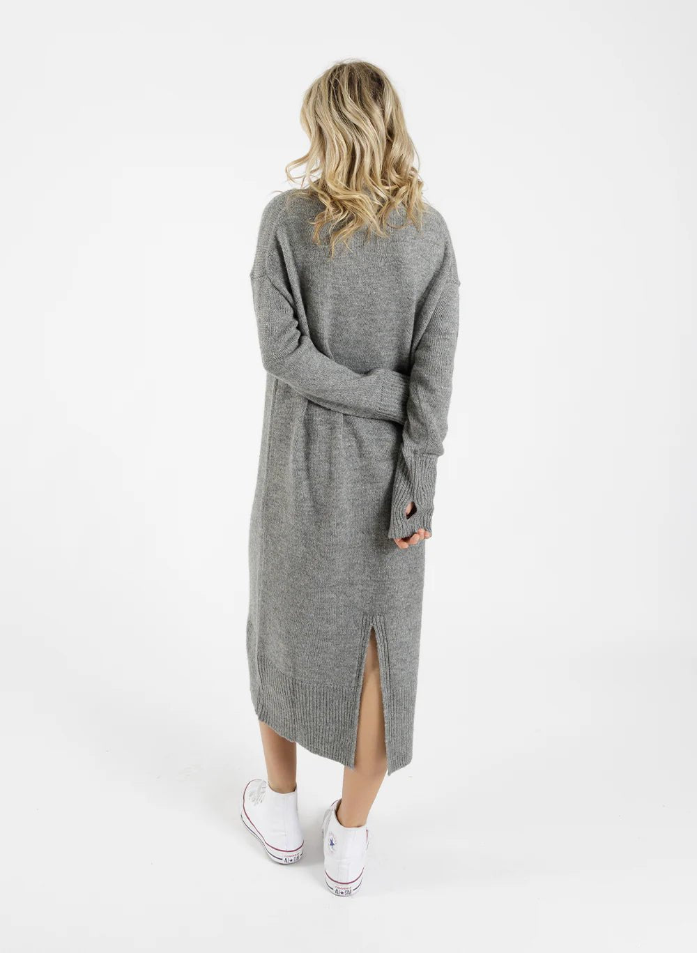 Warmest Dress - Dark Grey - Chillis & More NZ