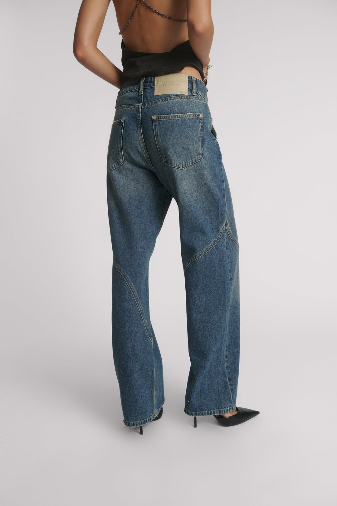 Western Wonders Mid Waist Jeans - Blue Thunder - Chillis & More NZ