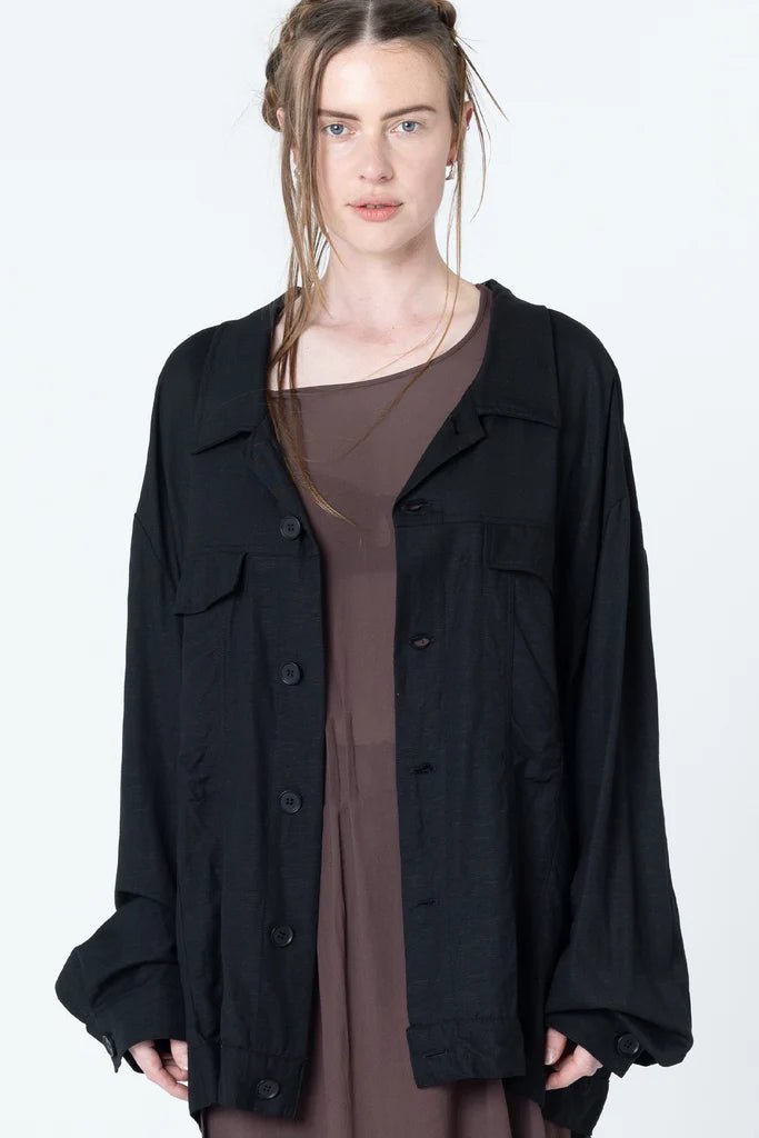 Worker Jacket - Black - Chillis & More NZ