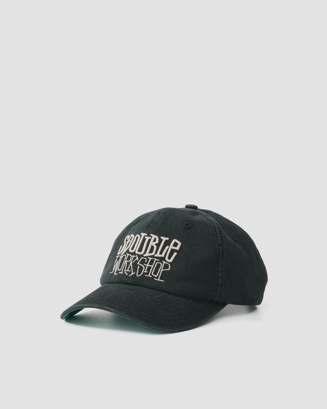Workshop 6 Panel Low Pro Hat - Black - Chillis & More NZ