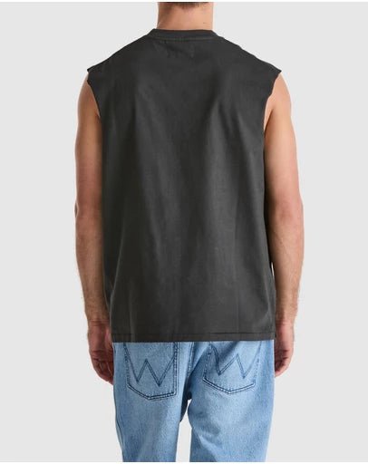 Wrangler 47 Muscle Tee - Dark Slate - Chillis & More NZ
