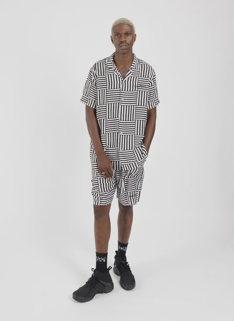 Ziggy Short - Black/White - Chillis & More NZ