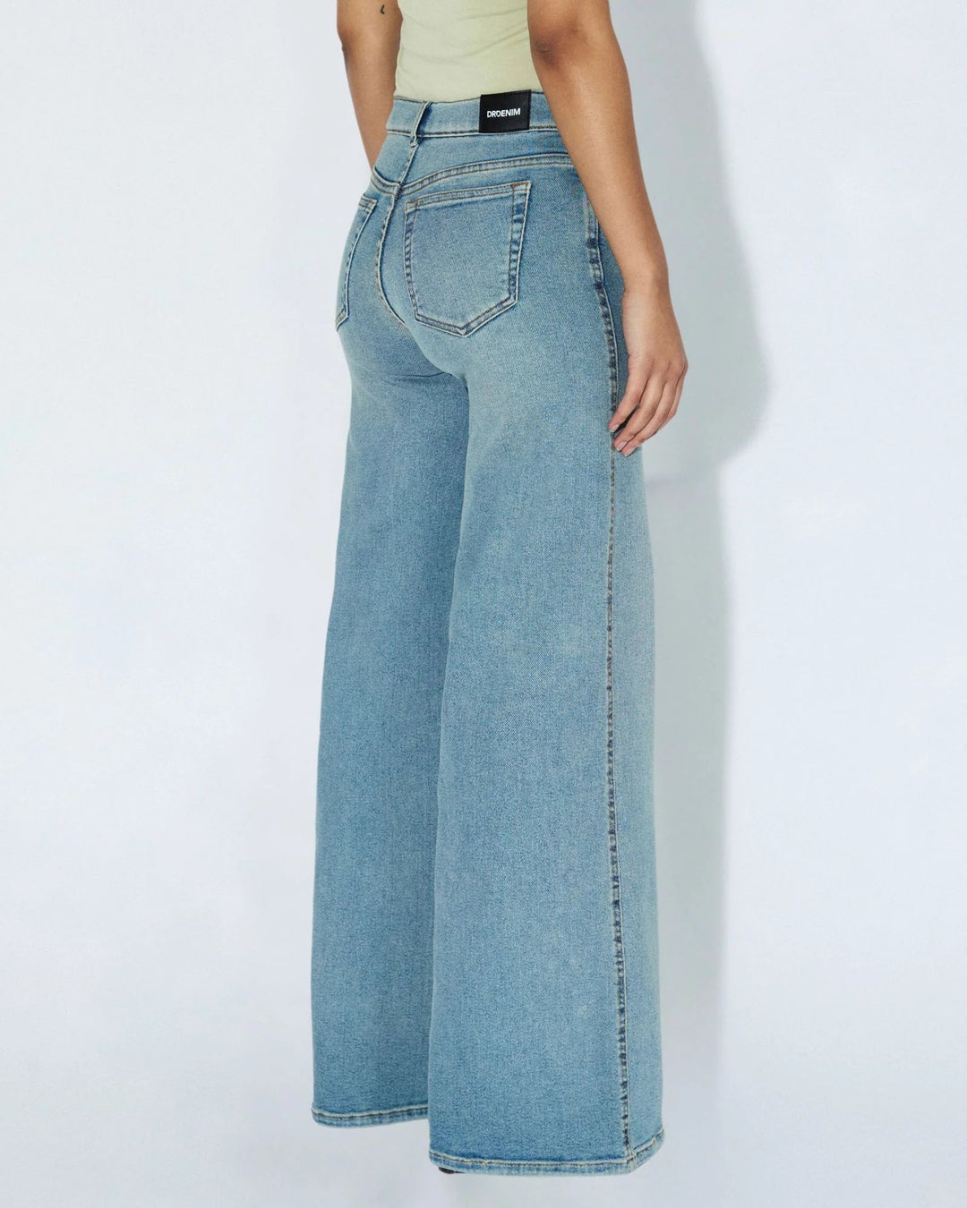 Zila Mid Wide Jean - Cape Light Vintage - Chillis & More NZ