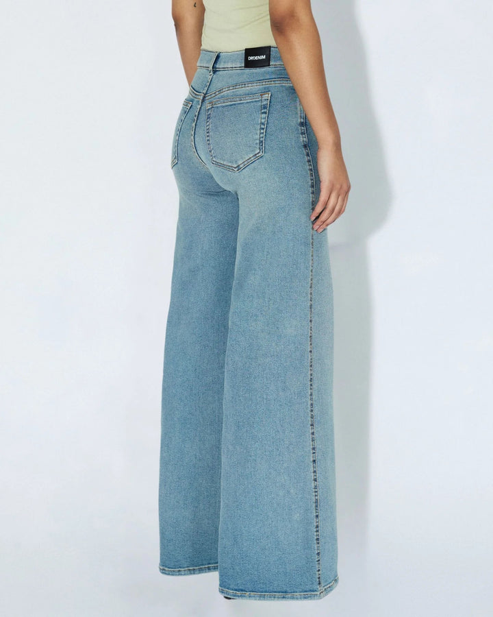 Zila Mid Wide Jean - Cape Light Vintage - Chillis & More NZ